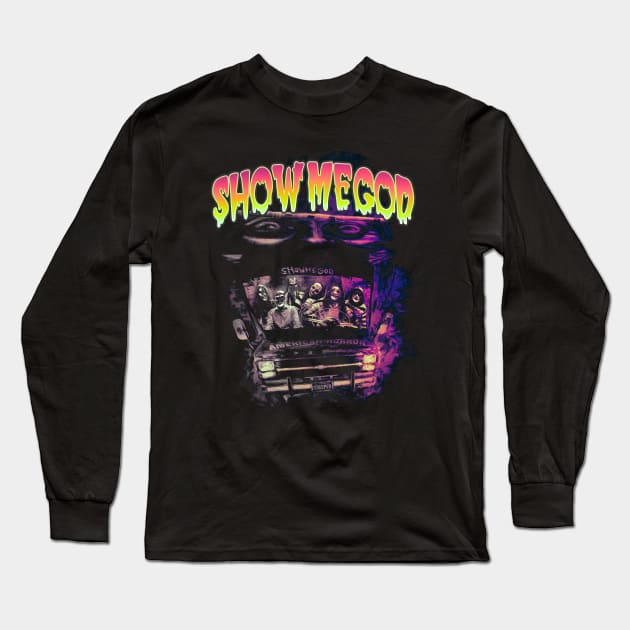 showmegod neon creeper tee Long Sleeve T-Shirt by Showmegod